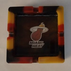 Miami heat ashtray